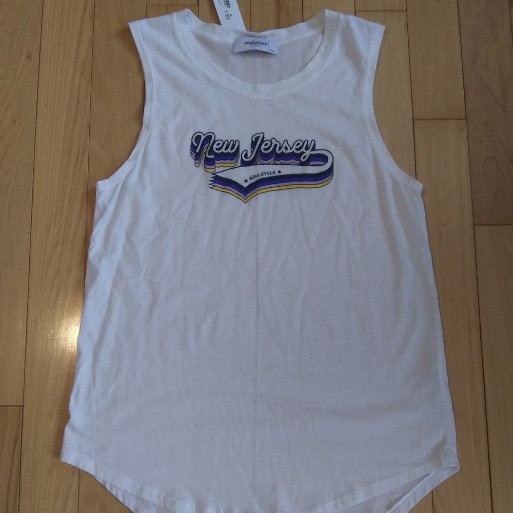 NWT Soul cycle New Jersey tank XL